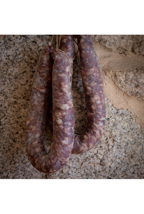 Saucisse fraiche de porc noir