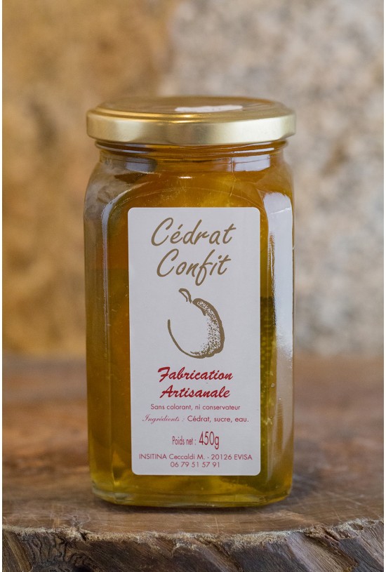 Cédrat Confit (Marina Ceccaldi, Evisa) 450gr